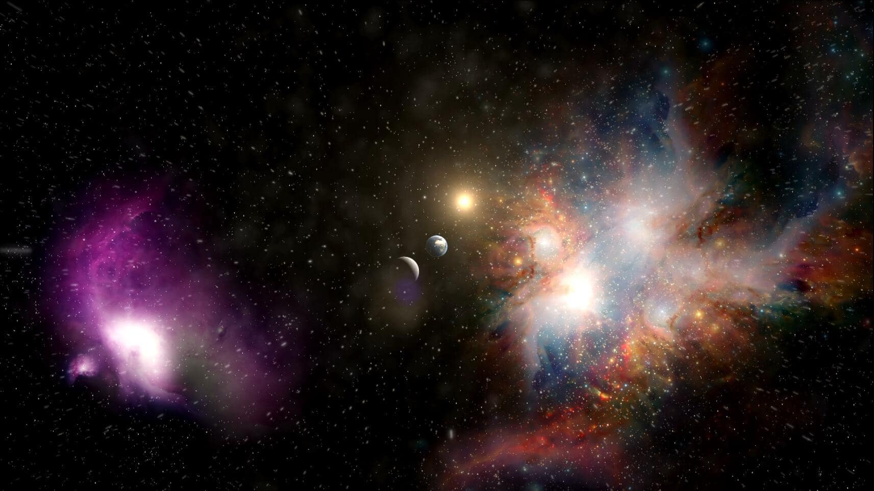 广袤的宇宙空间