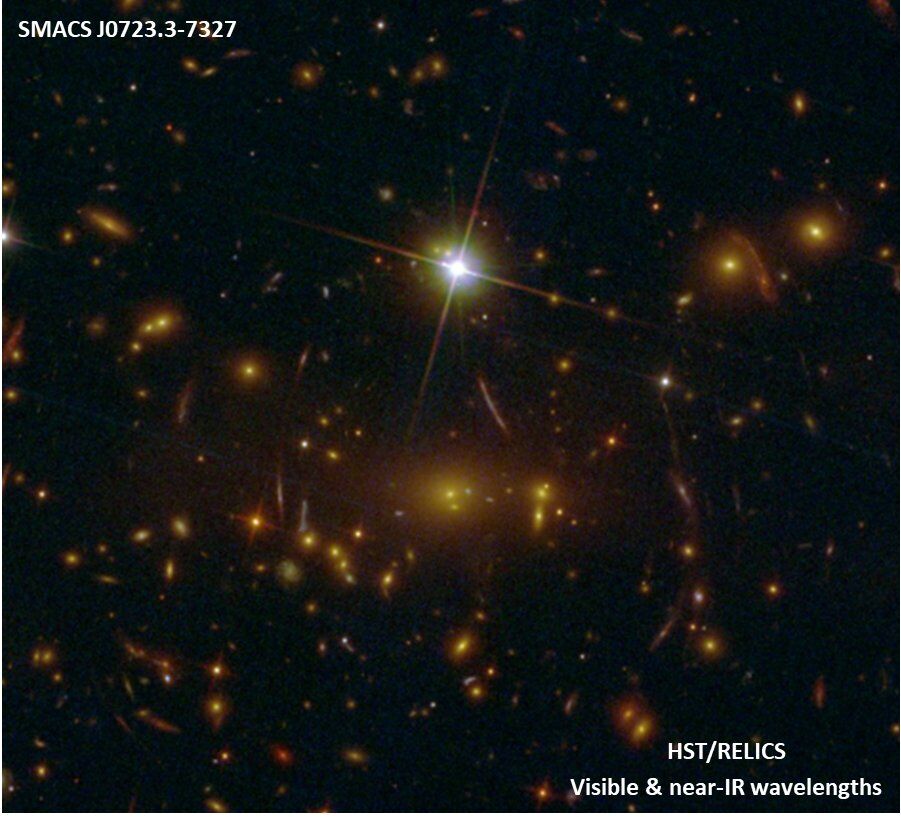 NASA公布了韦布空间望远镜的第一张深空图像
